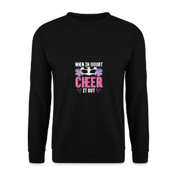 En cas de doute Cheerleading - Sweat-shirt Unisexe - noir - Devant - Alina (178cm) & Michal (187cm)