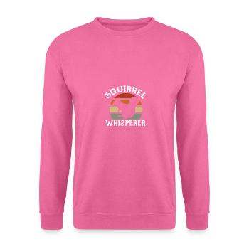 Écureuil chuchotant pour écureuil belette - Sweat-shirt Unisexe - rose - Devant