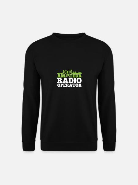 Amateur Radio Operator Amateurfunk Für Männer - Unisex Pullover - Schwarz