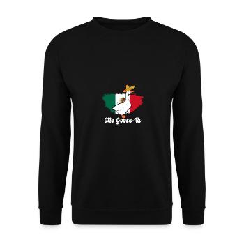 Playing Pickleball Improves Memory für - Unisex Pullover - Schwarz - Vorne - Alina (178cm) & Michal (187cm)
