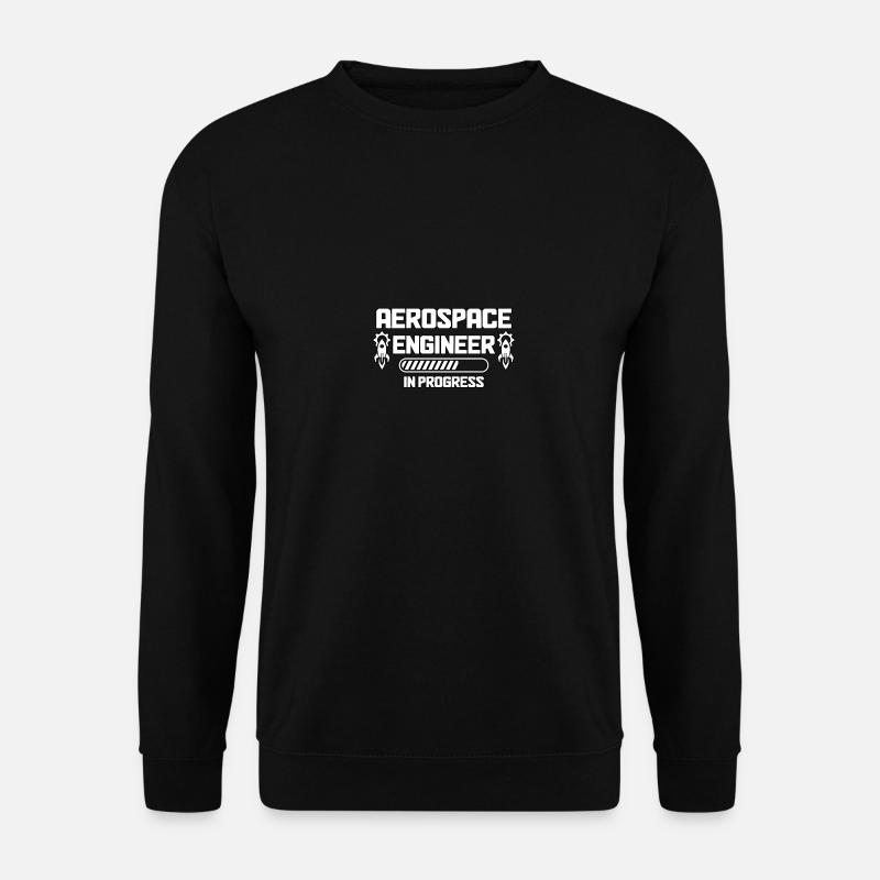 Aerospace Engineer In Progress für - Unisex Pullover - Schwarz