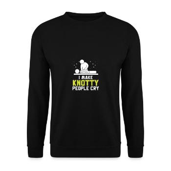 Bone Photographer Radiology X-ray Assistant - Unisex Sweatshirt - black - Front - Alina (178cm) & Michal (187cm)