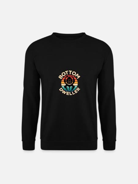 Bottom Dweller Berufstaucher Tieftauchen - Unisex Pullover - Schwarz