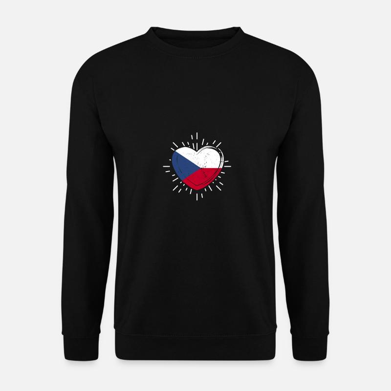 Tschechen Tschechisch Tschechien - Unisex Pullover - Schwarz