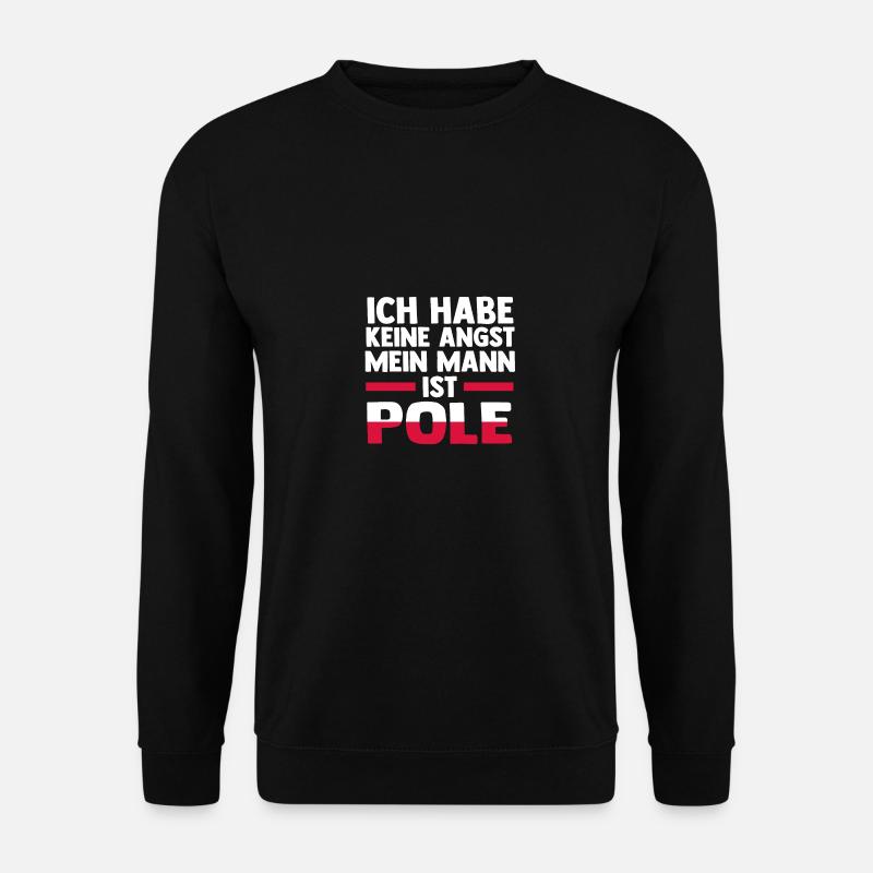 Pole Polen - Unisex Pullover - Schwarz