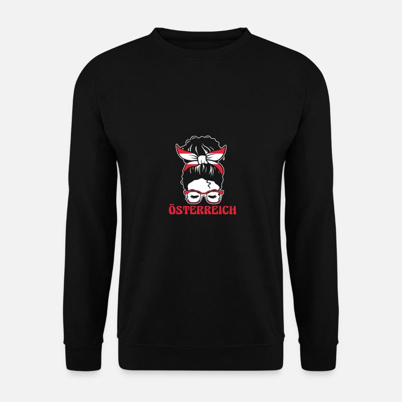Austrians Austria - Unisex Sweatshirt - black