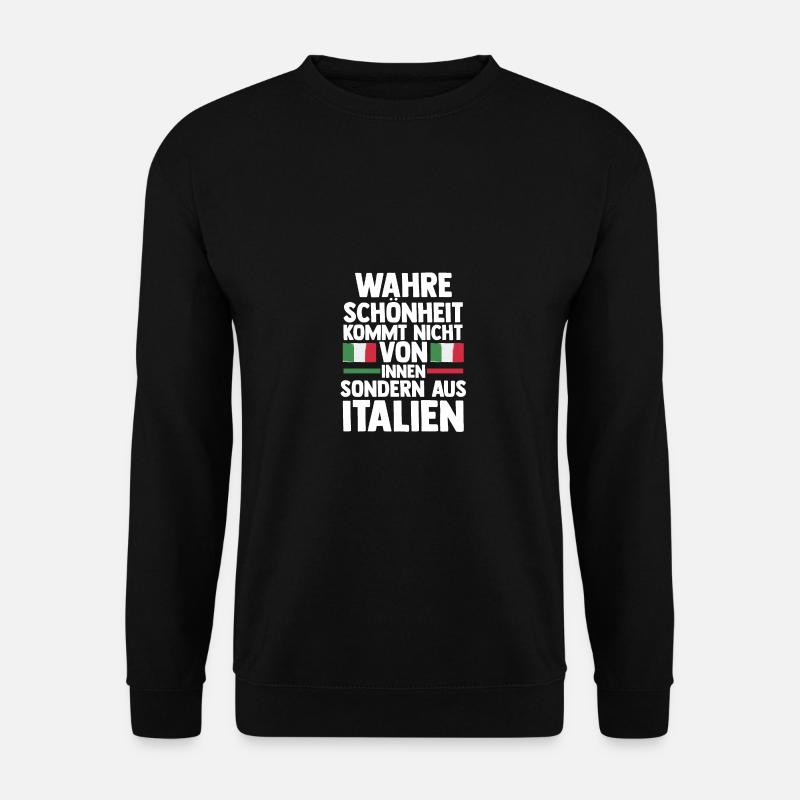 Italiener Italien - Unisex Pullover - Schwarz