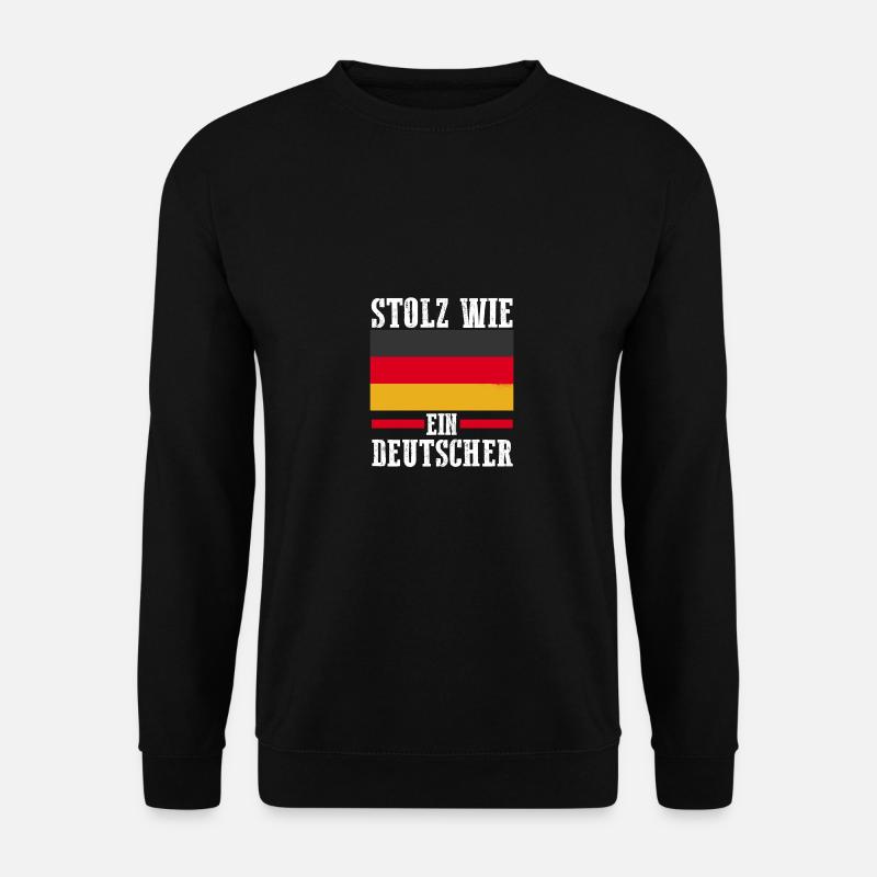 Deutscher Deutsch Deutschland - Unisex Pullover - Schwarz