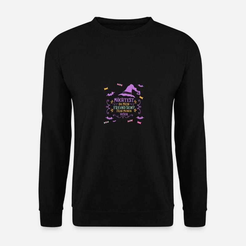 Halloweenkostüm Hexe Halloween - Unisex Pullover - Schwarz