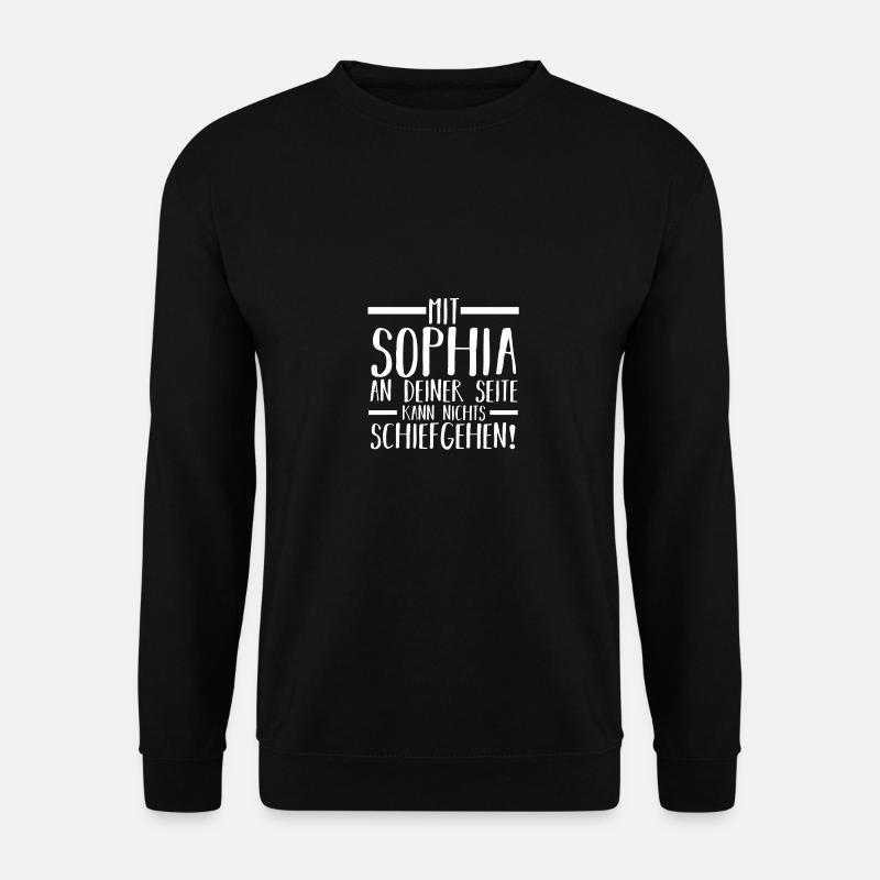 First name Sophia - Unisex Sweatshirt - black