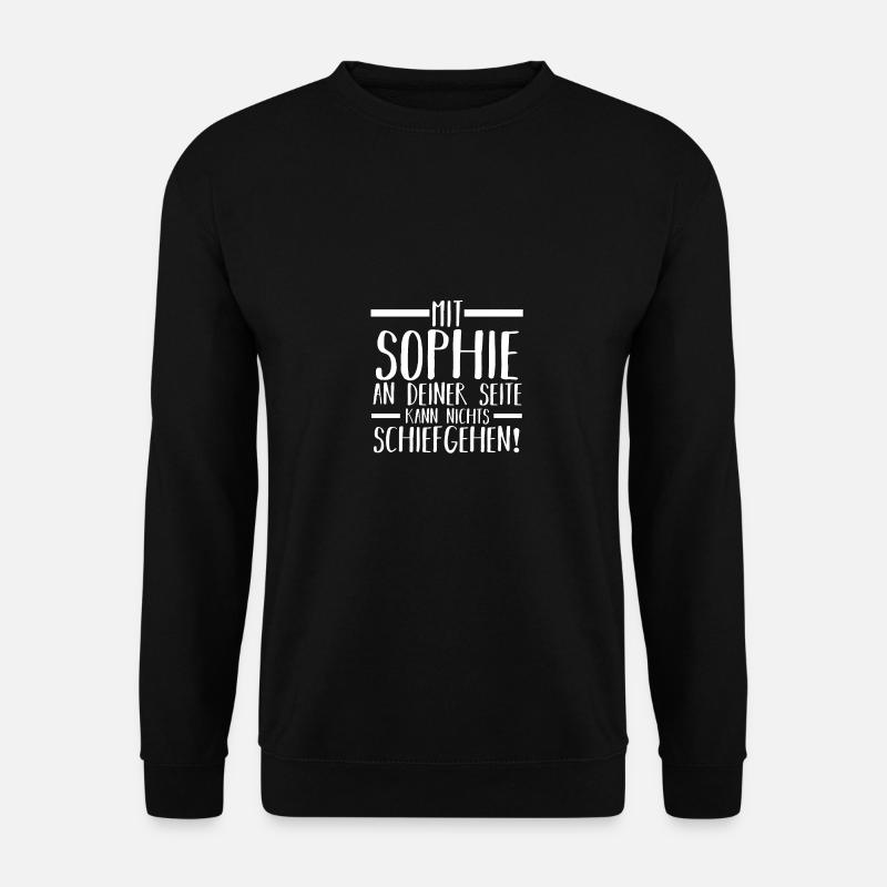 First name Sophie - Unisex Sweatshirt - black