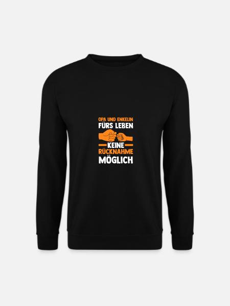 Papi et petite-fille - Sweat-shirt Unisexe - noir