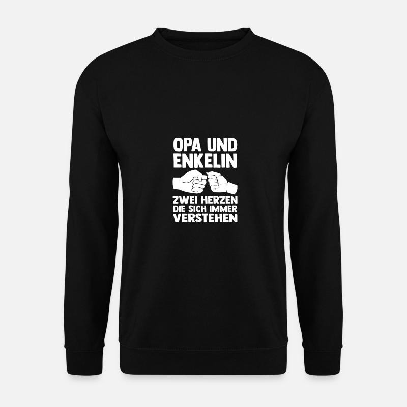 Papi et petite-fille - Sweat-shirt Unisexe - noir