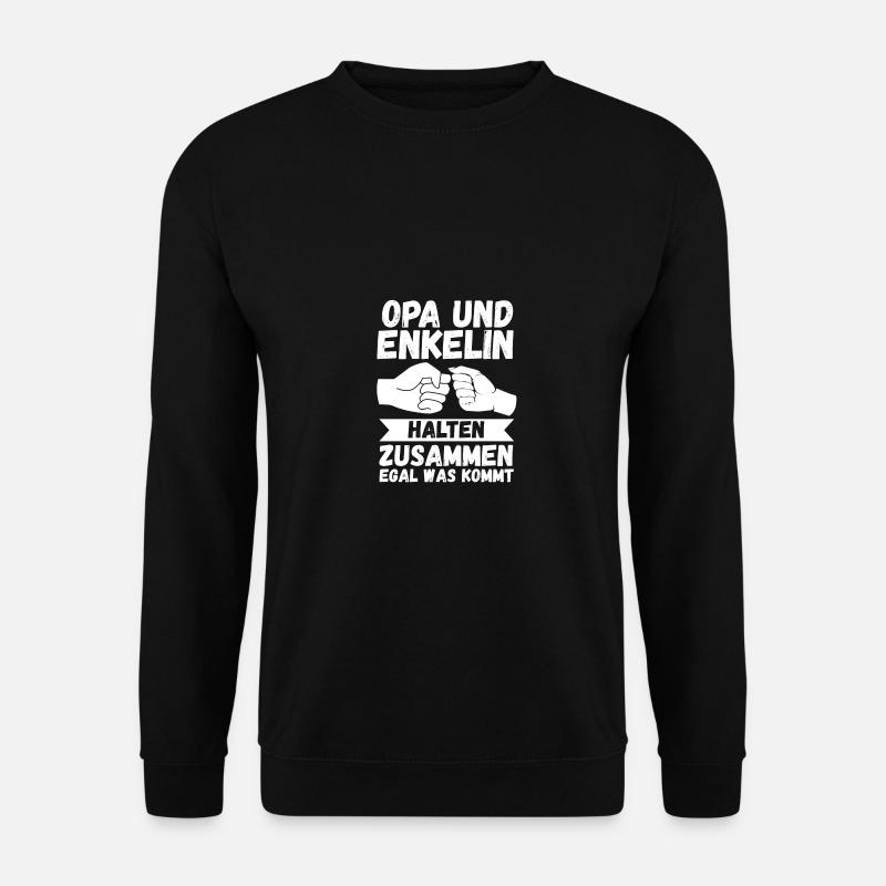 Papi et petit-fils - Sweat-shirt Unisexe - noir