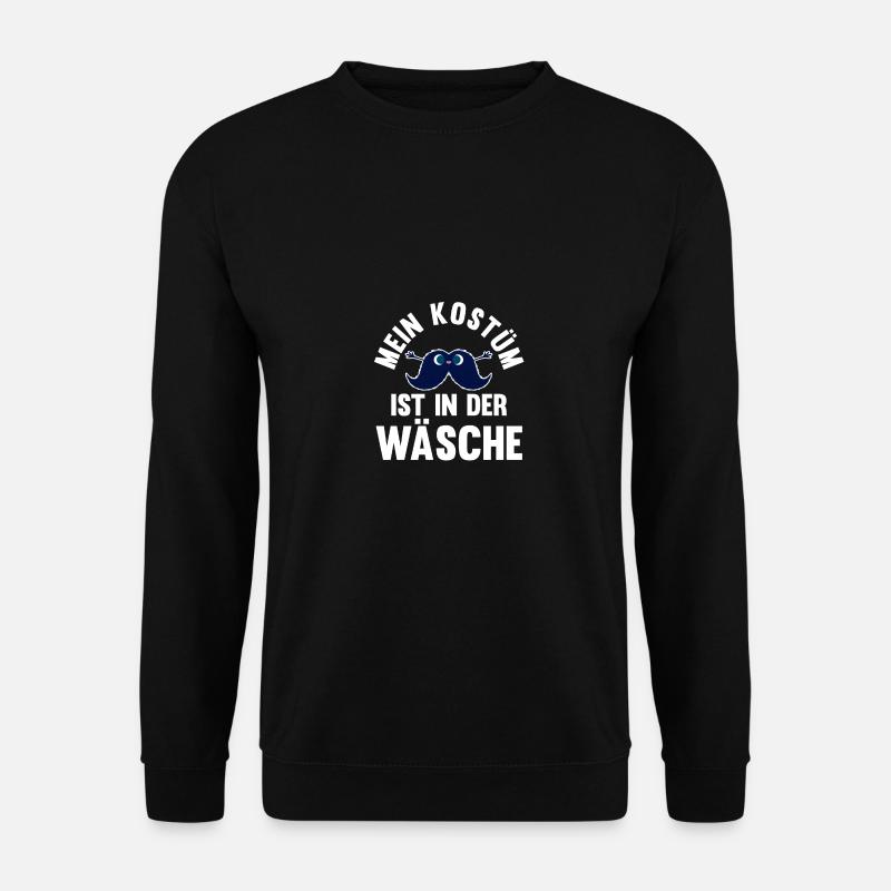 Karnevalskostüm Fasching Karneval - Unisex Pullover - Schwarz