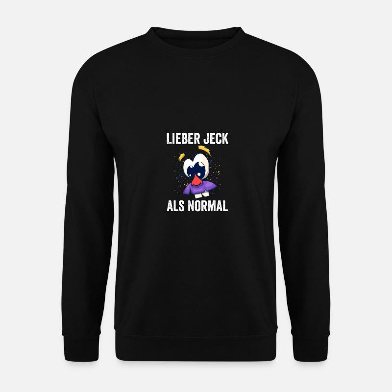 Costume de carnaval Carnaval - Sweat-shirt Unisexe - noir