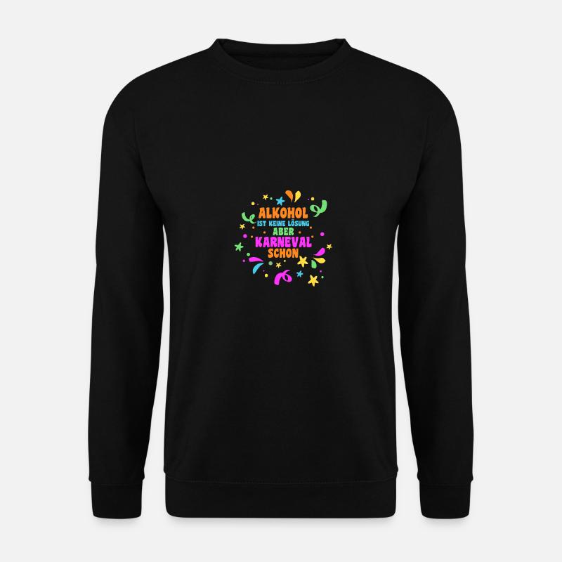 Costume de carnaval Carnaval - Sweat-shirt Unisexe - noir