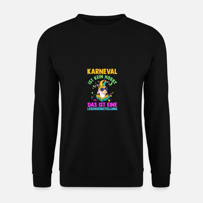 Carnival Costume Carnival - Unisex Sweatshirt - black