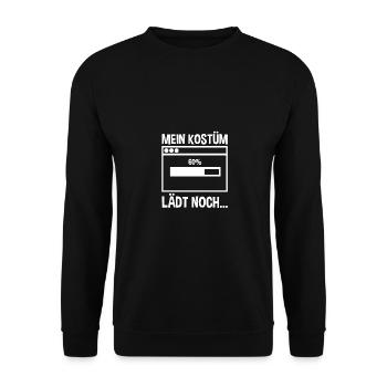 Jecken Carnival Carnival - Unisex Sweatshirt - black - Front - Alina (178cm) & Michal (187cm)
