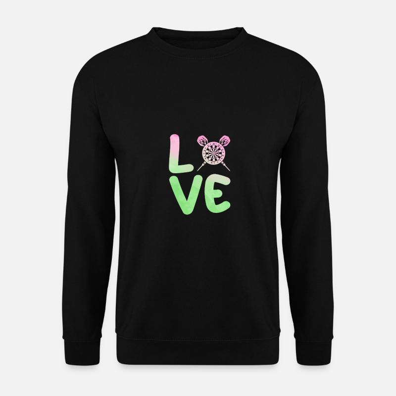 Darts player Darts - Unisex Sweatshirt - black