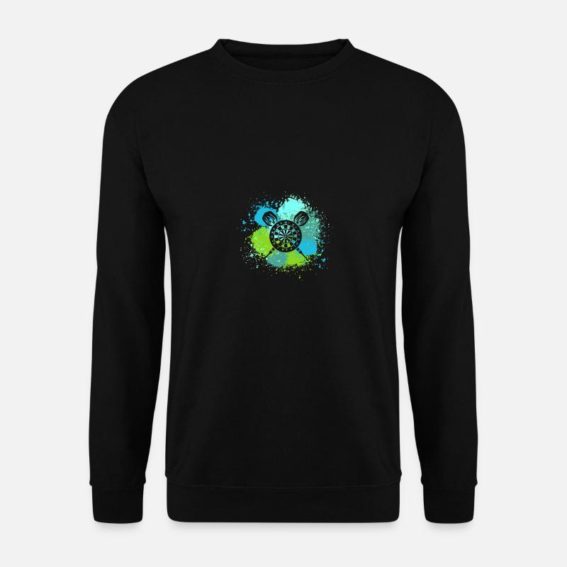 Joueur de fléchettes Fléchettes - Sweat-shirt Unisexe - noir