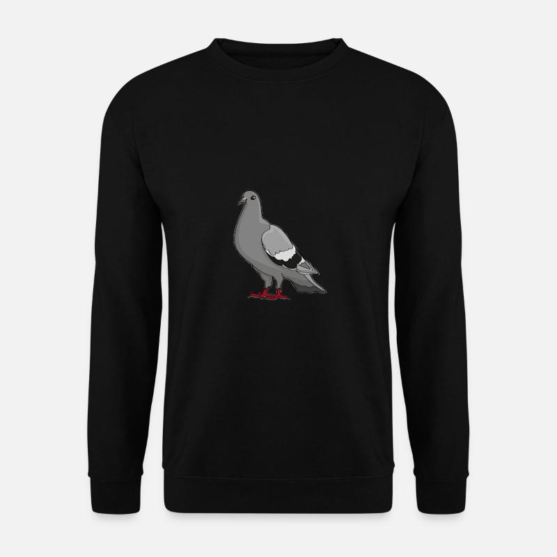 Taube - Unisex Pullover - Schwarz