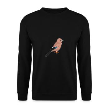 Jay - Unisex Sweatshirt - black - Front - Alina (178cm) & Michal (187cm)