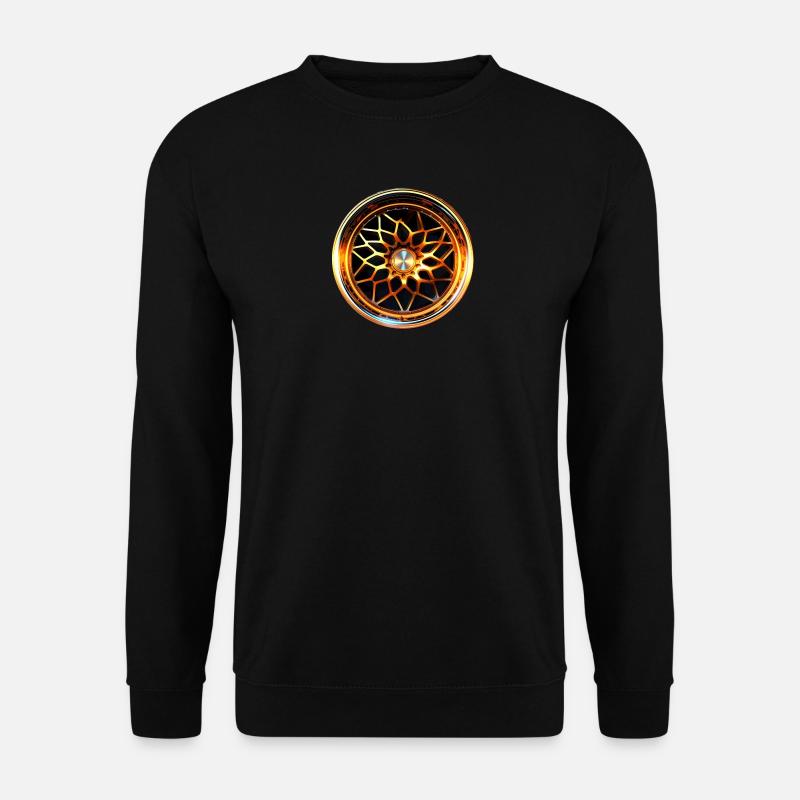 Car Rim - Unisex Pullover - Schwarz