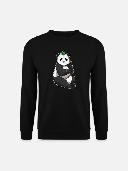 Arc Panda Archer - Sweat-shirt Unisexe - noir