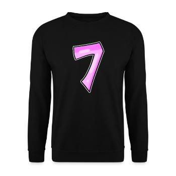 7 - Sweat-shirt Unisexe - noir - Devant - Alina (178cm) & Michal (187cm)