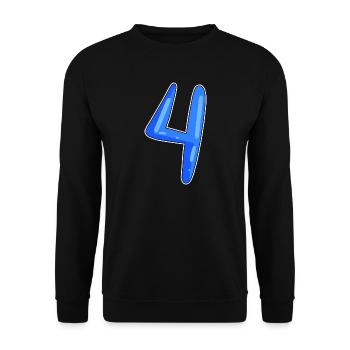 4 - Sweat-shirt Unisexe - noir - Devant - Alina (178cm) & Michal (187cm)