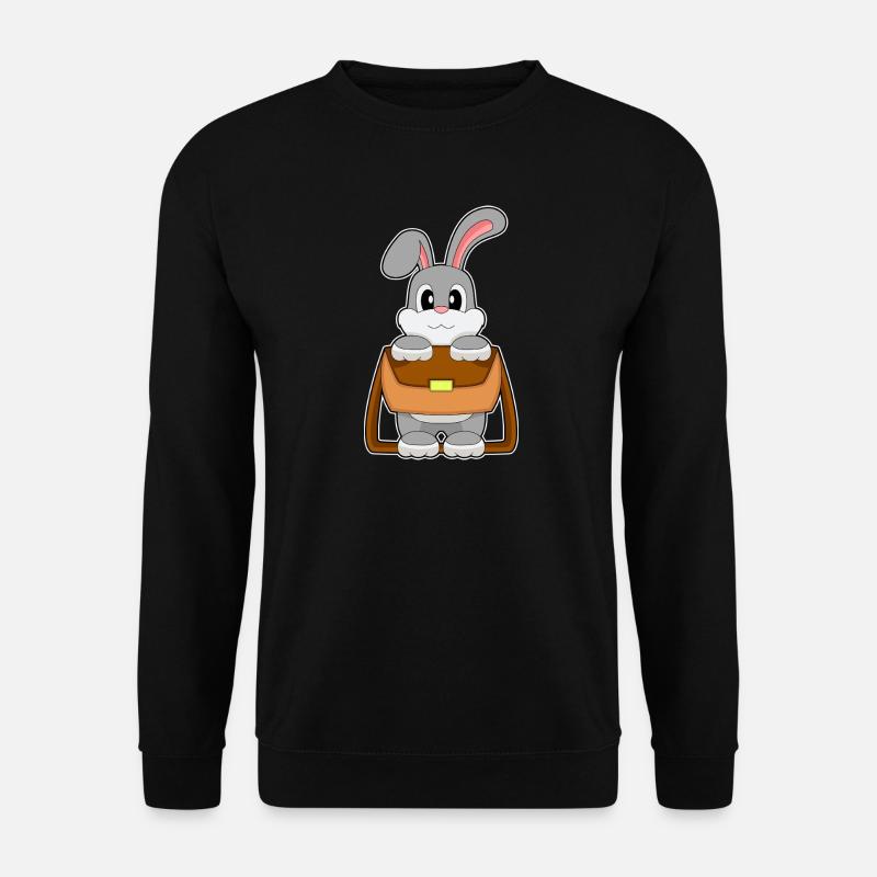 Bunny Shoulder Bag - Unisex Sweatshirt - black