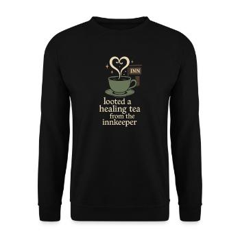 Booktok Fantasy Bookish Humor Gift for - Unisex Sweatshirt - black - Front - Alina (178cm) & Michal (187cm)
