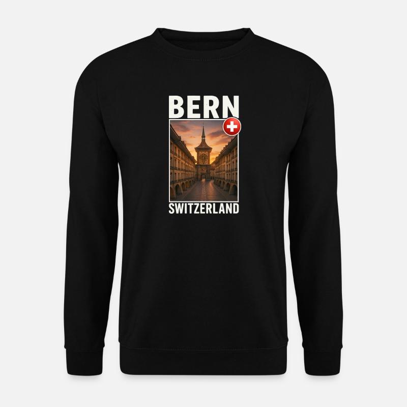Bern - Unisex Pullover - Schwarz