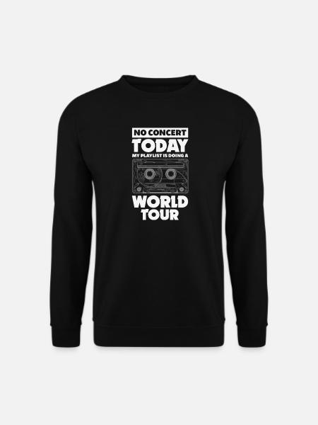 No concert today sad music - Unisex Sweatshirt - black