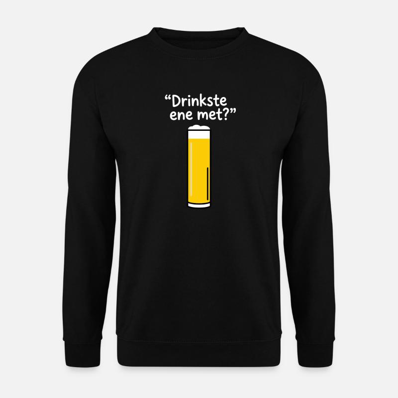 Drinkste ene met? Kölsch Karneval - Unisex Pullover - Schwarz