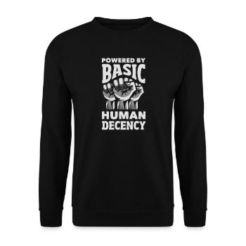 radicalized by fundamental - Unisex Sweatshirt - black - Front - Alina (178cm) & Michal (187cm)