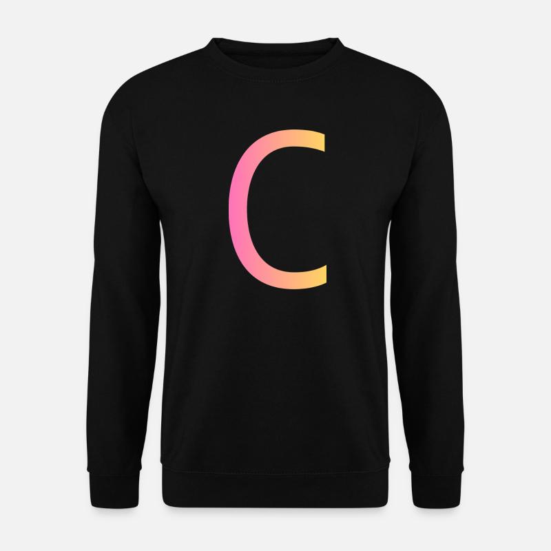 C - Unisex Pullover - Schwarz