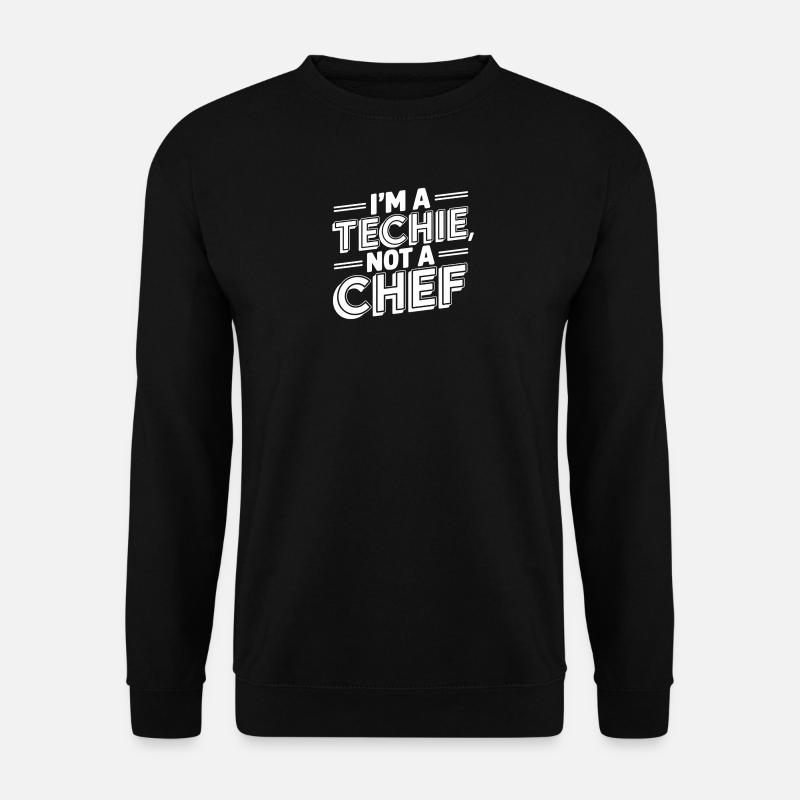 Technicien Pas Chef Technicien Programmeur IT - Sweat-shirt Unisexe - noir
