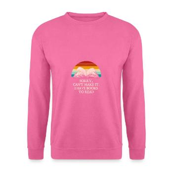 Entschuldigung, ich kann es heute noch lustig mach - Unisex Pullover - Pink - Vorne