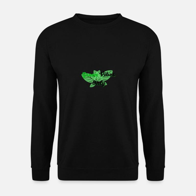 Green Vibes - Unisex Pullover - Schwarz