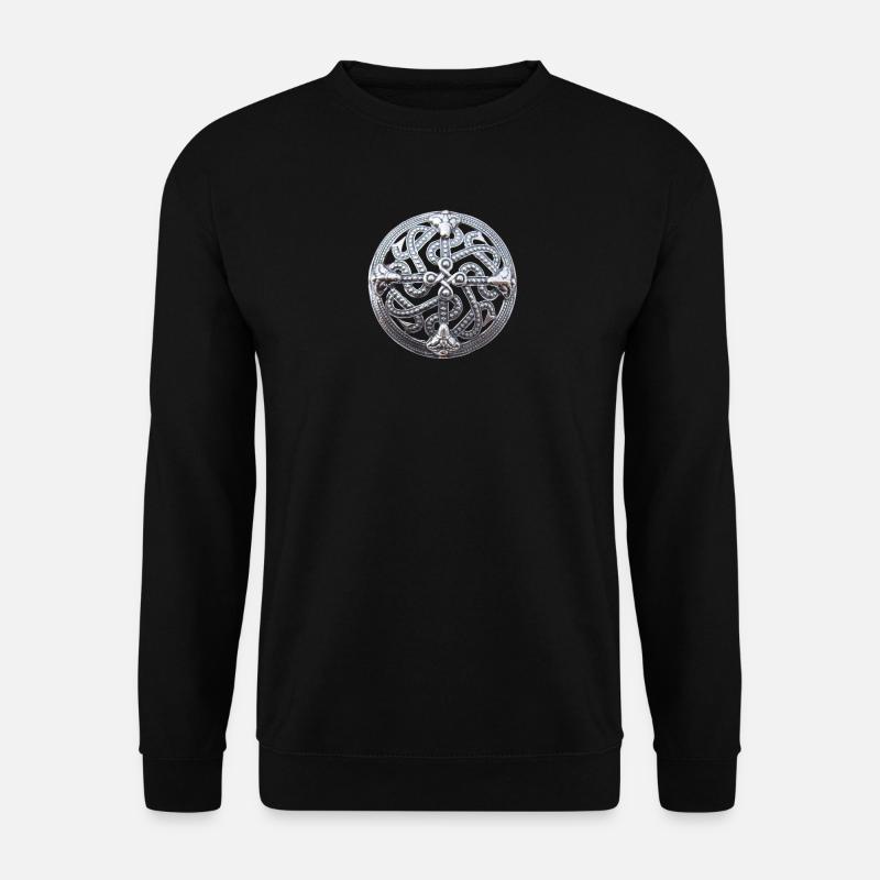 odin shield - Unisex Sweatshirt - black