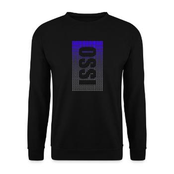 Osten Ossi DDR Ost stolz Trabi Geschenk Nostalgie - Unisex Pullover - Schwarz - Vorne - Alina (178cm) & Michal (187cm)