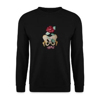 orthopedist - Unisex Sweatshirt - black - Front - Alina (178cm) & Michal (187cm)