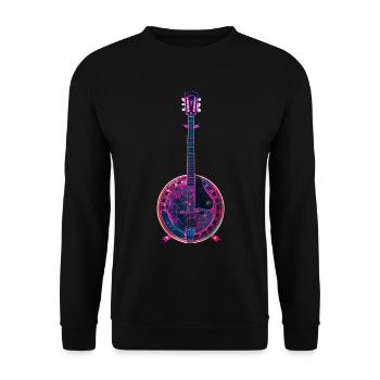 Banjo - Unisex Sweatshirt - black - Front - Alina (178cm) & Michal (187cm)