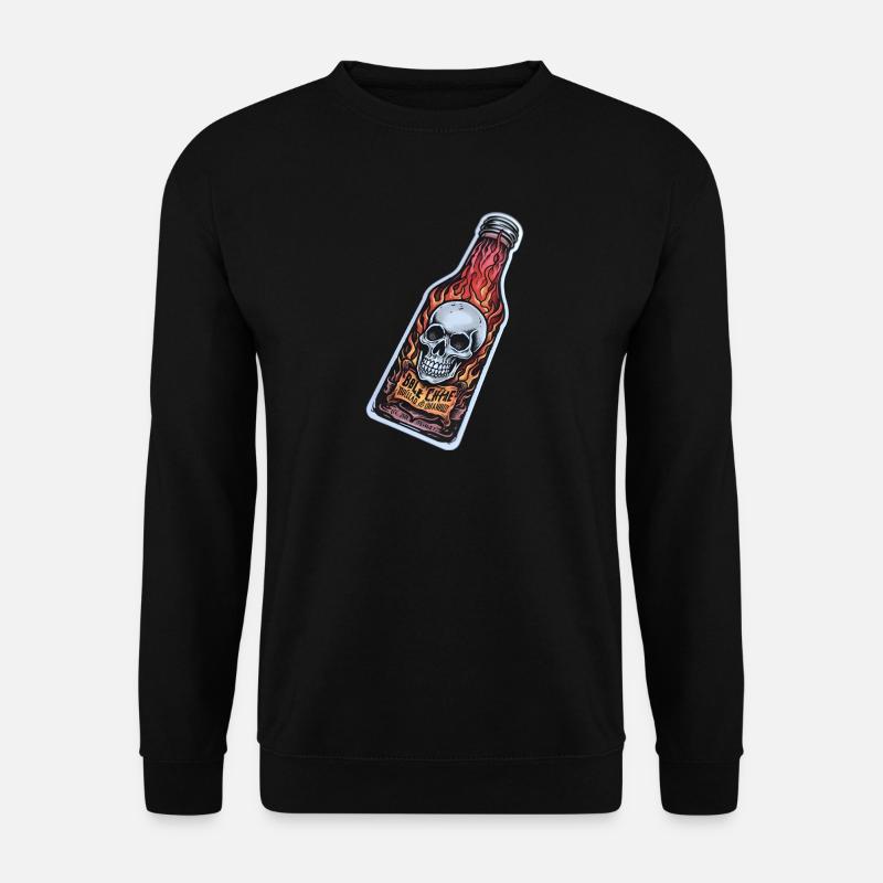 Teufels Chili Sauce - Unisex Pullover - Schwarz