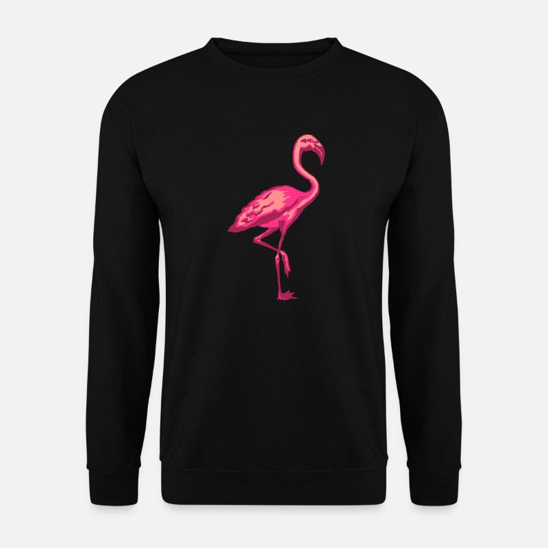 flamingo - Unisex Sweatshirt - black