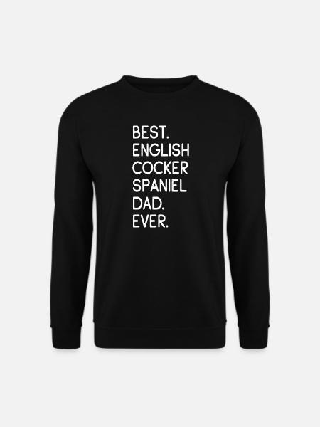 Cocker anglais - Sweat-shirt Unisexe - noir