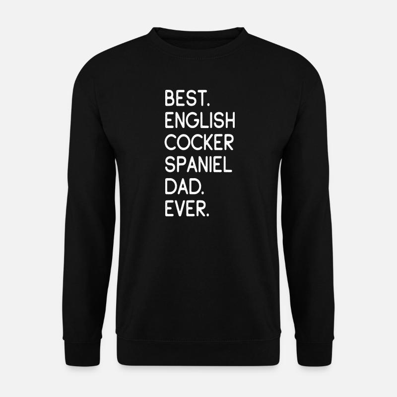 English Cocker Spaniel - Unisex Sweatshirt - black