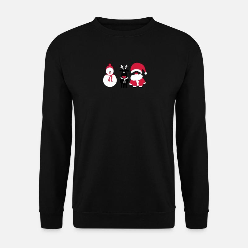 christmas crew 3 - Unisex Sweatshirt - black